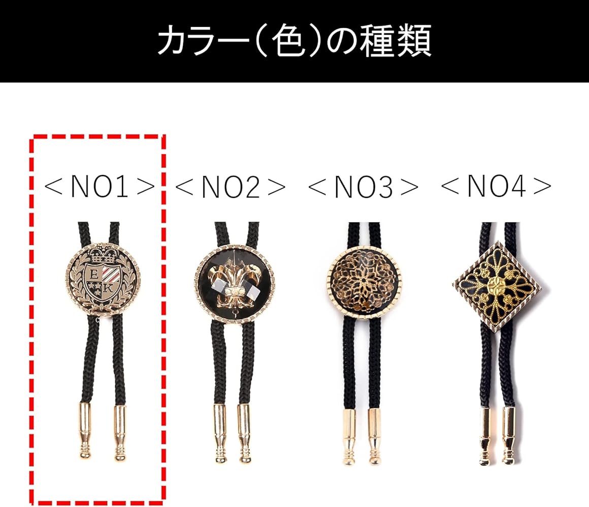 Amazon.co.jp: [willmatch] ループタイ ロープタイ ポーラータイ